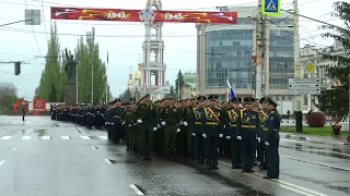 В Тамбове прошел конкурс военной строевой песни