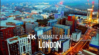 LONDON 🇬🇧 Drone 4K Acton Ealing | United Kingdom England UK