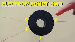 Experimentos sobre electromagnetismo con agujas, imanes, fósforos y tomates👩‍🔬
