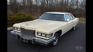 46,000 Original Mile 1976 Cadillac Coupe deVille Test Drive