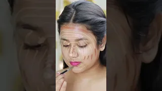 Cyclone Makeup Challenge😱😍 | #ashortaday | #shorts | SUGAR Cosmetics