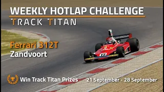 Track Titan Community Race #14 - Ferrari 312T @ Zandvoort