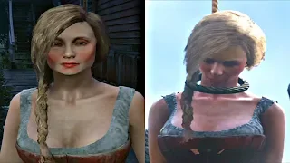 Red Dead Redemption 2 - Killer Prostitute All Outcomes (Save/Hang/Help)