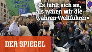 Fridays for Future in Glasgow: »Es fühlt sich an, als wären wir die wahren Weltführer« | DER SPIEGEL