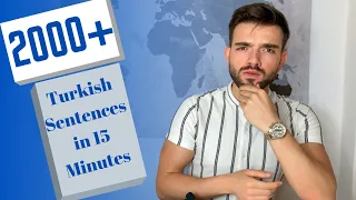 Learn Turkish THE EASY WAY! | 2000+ Easy Turkish Sentences