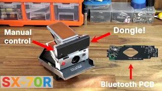 SX-70R - A Bluetooth PCB for full manual control of your SX-70! Better than the MiNT Time Machine!