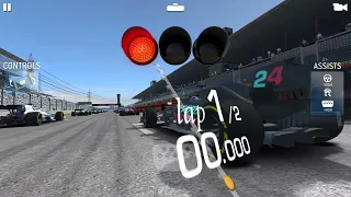 Driving a F1 car in real racing 3