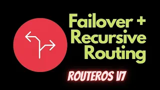 Recursive Routing + Failover - Mikrotik RouterOS v7