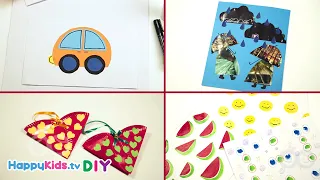 Easy Crafts | Holiday Origami Making | Kid's Crafts and Activities | Happykids DIY