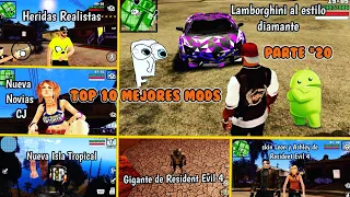 ¡¡Top 10 Mejores Mods Para El GTA San Andreas Android!! parte #20