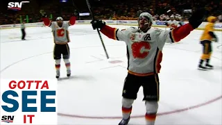 GOTTA SEE IT: Tkachuk Scores Between Legs From Hash Marks With Less Than A Second For OT Winner