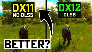 Witcher 3 Next-Gen PC | DX 11 No DLSS vs DX 12 DLSS