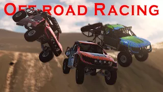 Deadly Sand Dune Races | BeamNG.drive Multiplayer