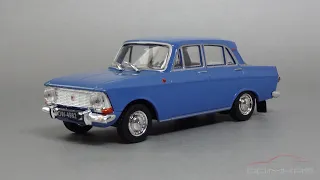 Москвич-412 1967 | Kultowe Auta PRL-u №180 - Автолегенды Польши | Коллекция моделей 1:43 DeAgostini