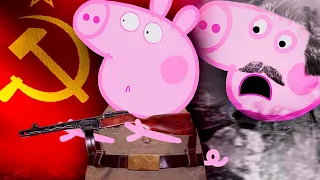 COMMUNIST RUSSIA PEPPA PIG 2 FULL VIDEO VERSION (WORLD WAR 2 GERMANY VS RUSSIA)