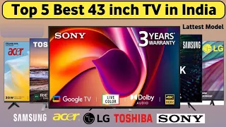 Best 43 inch TV in India 2024🔥🔥Top 5 Best 43 inch TV in India 2024🔥🔥TV Buying Guide