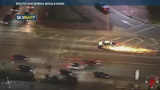 WATCH: Chaotic car chase in LA