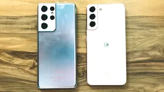 Samsung Galaxy S21 Ultra vs S22 Plus
