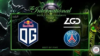 OG VS PSG LGD (BO5) - The International 2018 GRAND FINAL Day - dota 2 live