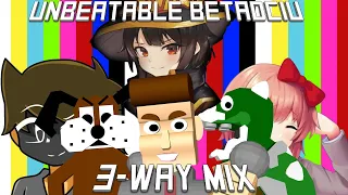 [FNF MUSIC COVER MIX] UNBEATABLE BETADCIU 3-WAY MIX