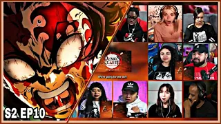 Demon Slayer season 2 Episode 10 Reaction mashup (Entertainment District Arc episode 17)鬼滅の刃