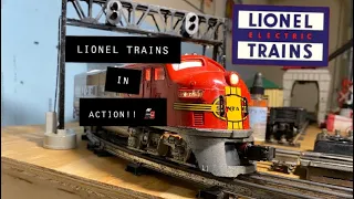 Classic Lionel Trains in Action! Running session # 1