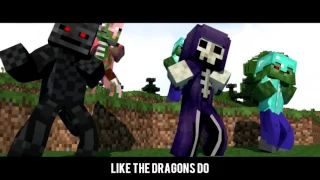 ♫'Monster Crew Minecraft Parody of Shape of You' ♫ANIMATED MUSIC VIDEO