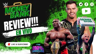 WWE MONEY IN THE BANK REVIEW