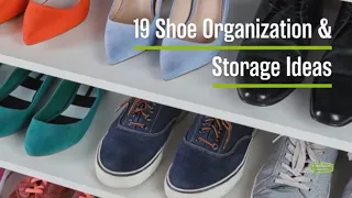 19 Shoe Storage & Organization Ideas