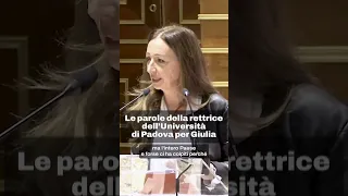 La rettrice dell’Università di Padova conferma che Giulia Cecchettin “riceverà la sua laurea”