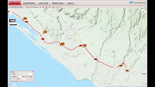 15 minutes of SCORE Baja 1000 2021 live tracker by trackleaders.com