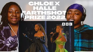 Chloe x Halle Perform Feeling Good The Earthshot Prize 2022 REACTION