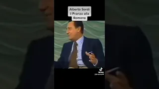 Alberto Sordi - Pranzo alla Romana