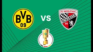 German Cup | Borussia Dortmund - Ingolstadt: 2-0 | 72', 81' Thorgan Hazard