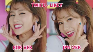 TWICE (트와이스) "LIKEY" - Korean x Japanese | Comparison MV + Split Audio