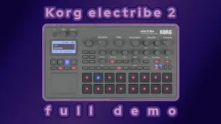 Korg Electribe 2 - FULL DEMO (no talking)