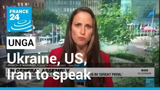 UN General Assembly: US and Iran to speak, Zelensky to appear from Ukraine • FRANCE 24 English