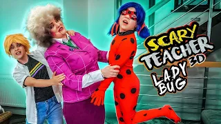 Ladybug contre Scary Teacher 3D ! | Adrien a brisé le cœur de Marinette ! Français GARDIENS