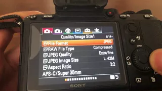 Sony A7riii, A7iii, A7rii, a7ii, A7sii - FACTORY SETTINGS RESET - HOW TO