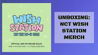 UNBOXING: NCT WISH'S WISH STATION MERCH | 💚 GOT MY WORTH OF NCT WISH PHOTOCARDS 🚃