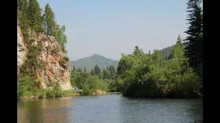 Таежная тишина. Река Мана, Красноярский край. 10 июня 2012 г.