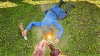 Dynamite & Fire Bottle Gameplay #14 - Red Dead Redemption 2