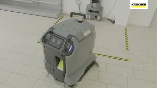 Jak používat autonomní mycí stroj KÄRCHER KIRA B 50