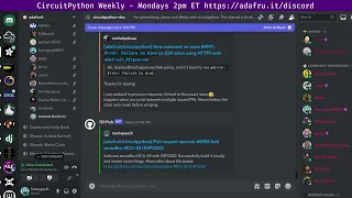 CircuitPython Weekly Meeting for February 20, 2024 #adafruit