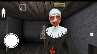 Play as evil nun in video gameplay monster mode #tejasdesire #granny