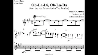 Ob-La-Di, Ob-La-Da  - Paul McCartney Marmalade (The Beatles) (Akordeon - Nuty)