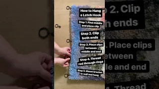 Hang a Latch Hook