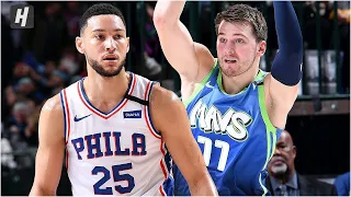 Dallas Mavericks vs Philadelphia 76ers - Full Game Highlights January 11, 2020 NBA Season