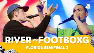 🔥🔥🔥 RIVER' vs FOOTBOXG | Florida Beatbox Battle 2020 | SEMIFINAL #2
