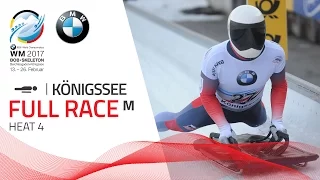 Full Race Men's Skeleton Heat 4 | Königssee | BMW IBSF World Championships 2017